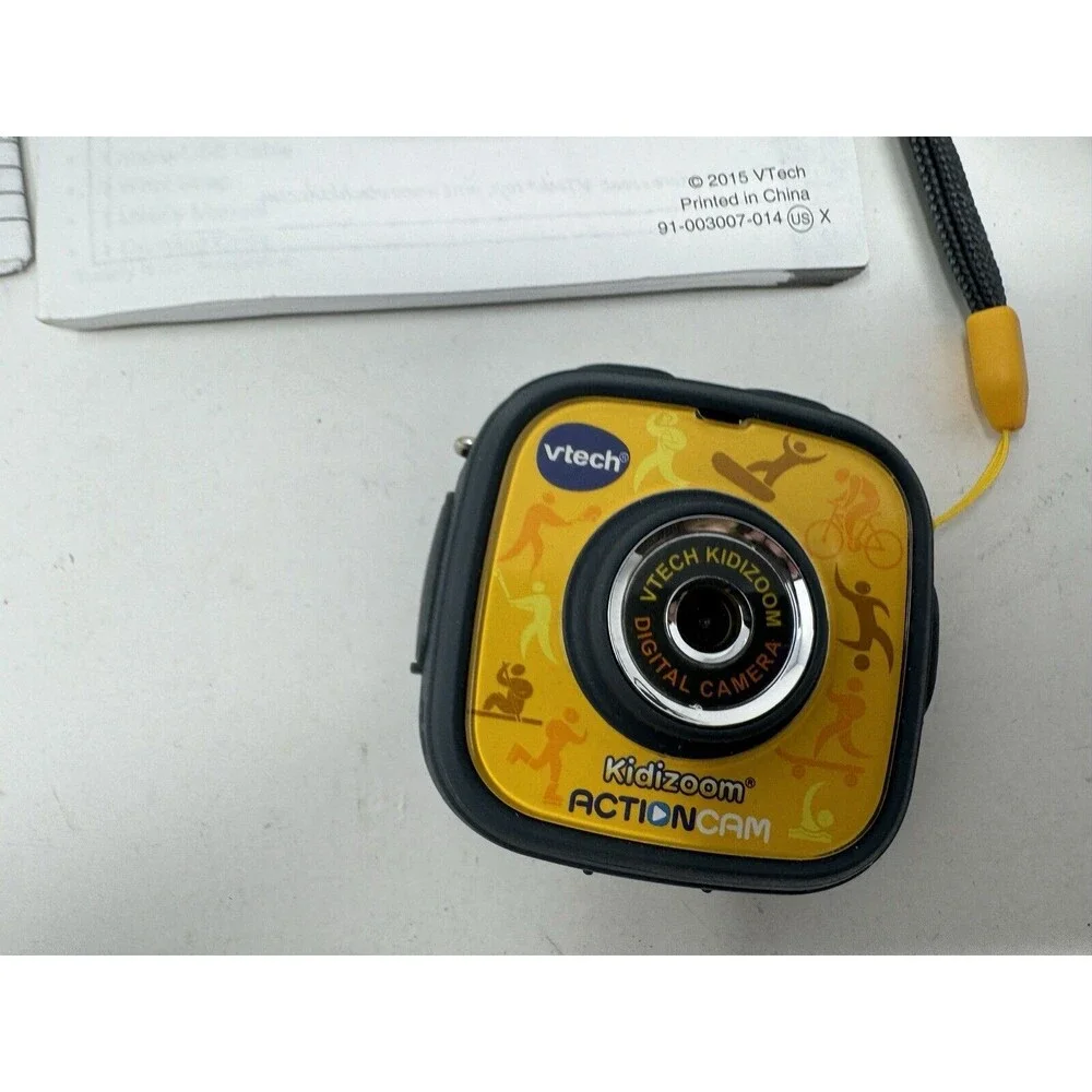 VTech Kidizoom Action Cam, Yellow 80-170700 Camera